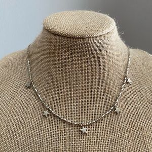 Urban Outfitters Silver Star Necklace